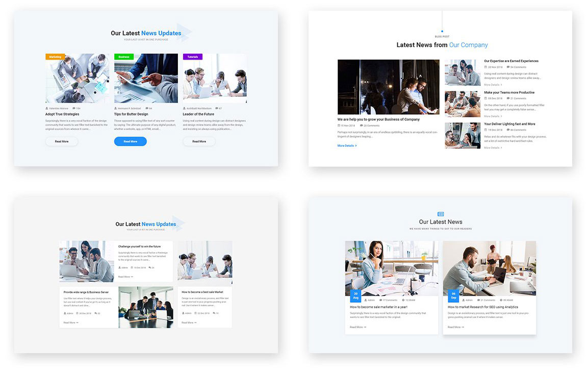 blog layouts for City Government WordPress Theme