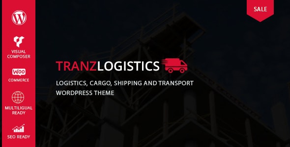 Tranzlogistics – Logistics & Cargo Shipping WordPress Theme