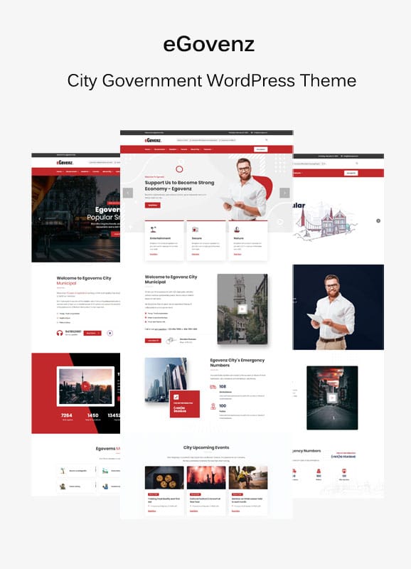2020 best City Government WordPress Theme