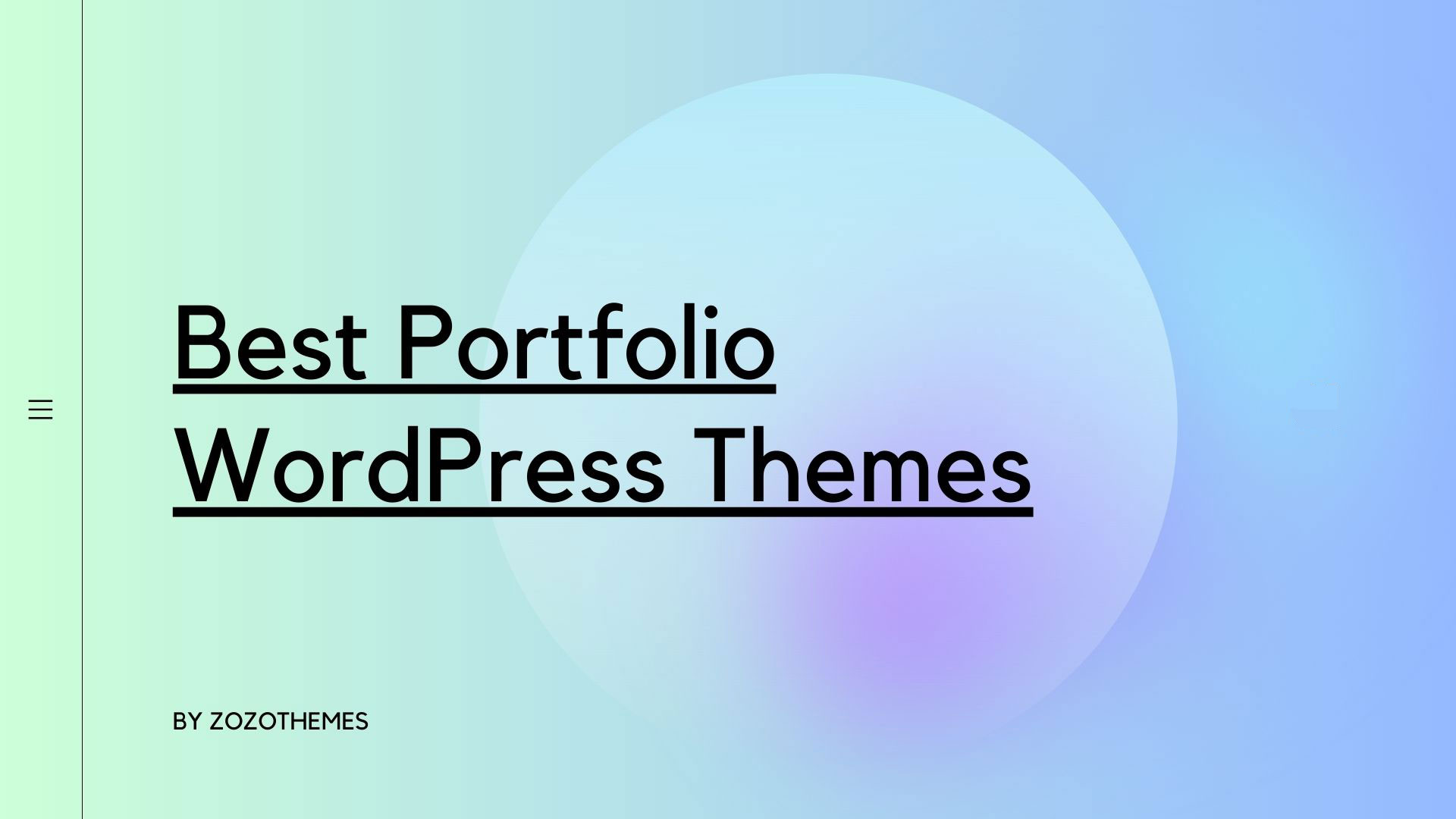 Best Portfolio Website Templates 2023 | Zozothemes