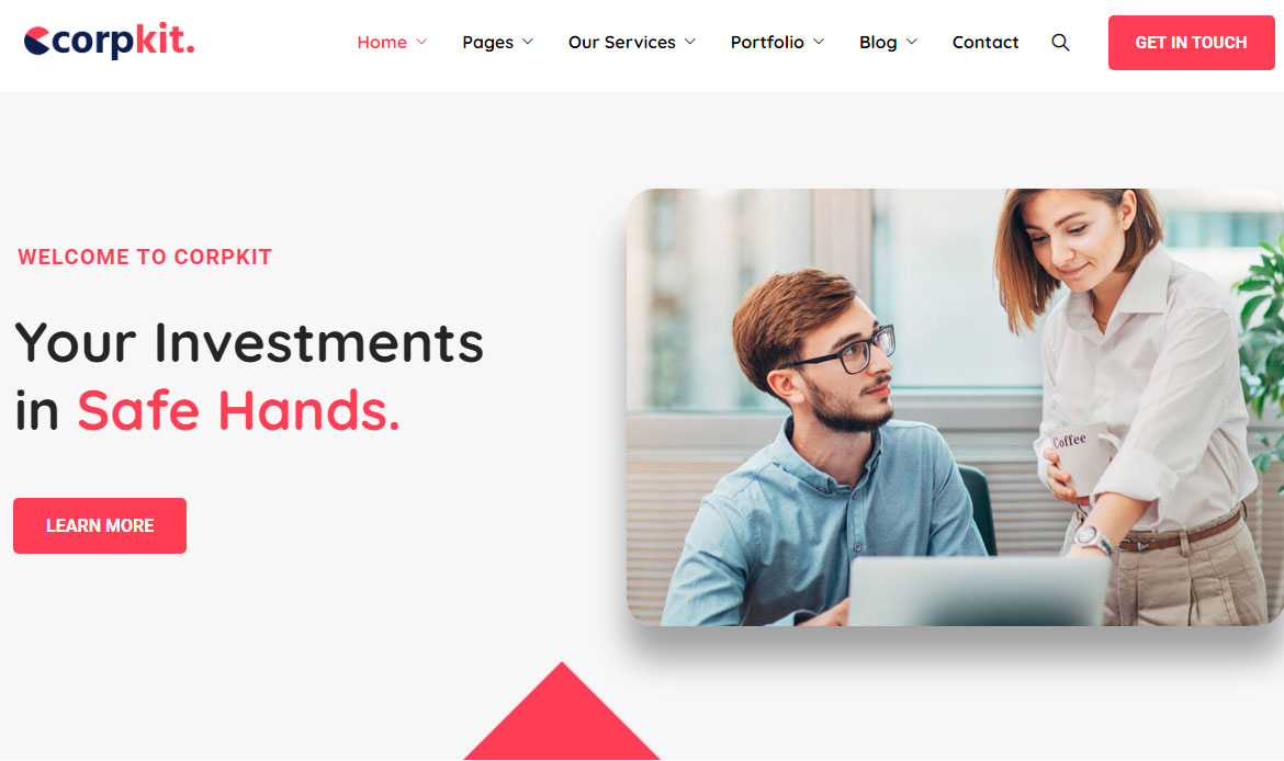 Startup Theme for Website