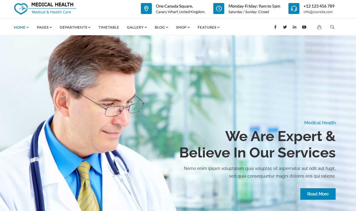 Popular Healthcare Website