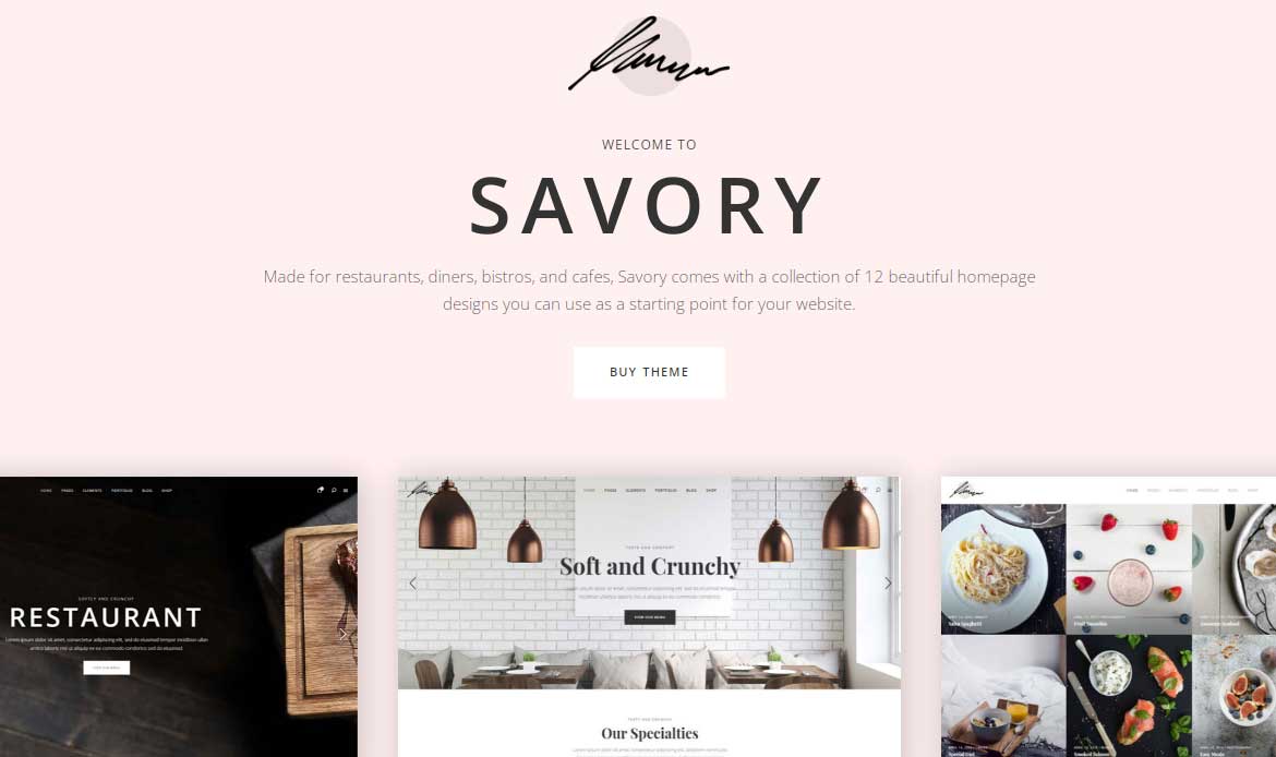 Restaurant WordPress Themes