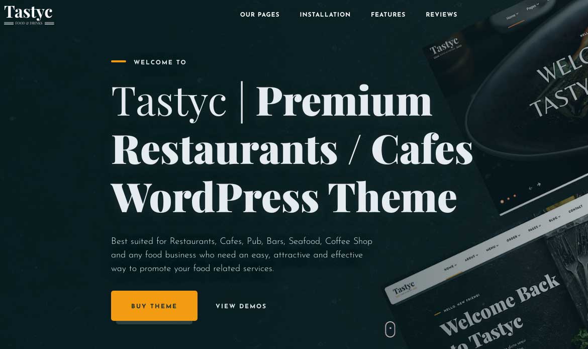 Restaurant WordPress Themes