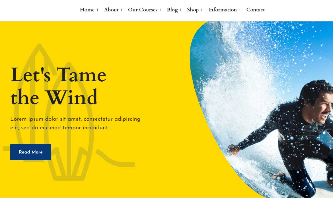 Divein One-Click Installation Theme
