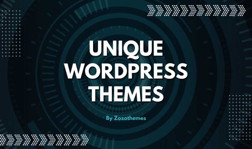 Unique WordPress Themes For 2024 | Zozothemes