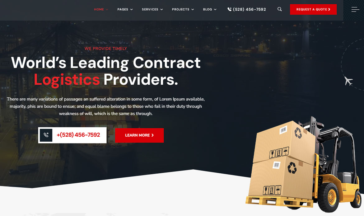 Trendy Website Theme