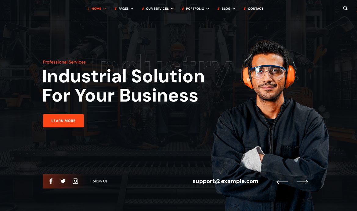Best Factory Theme