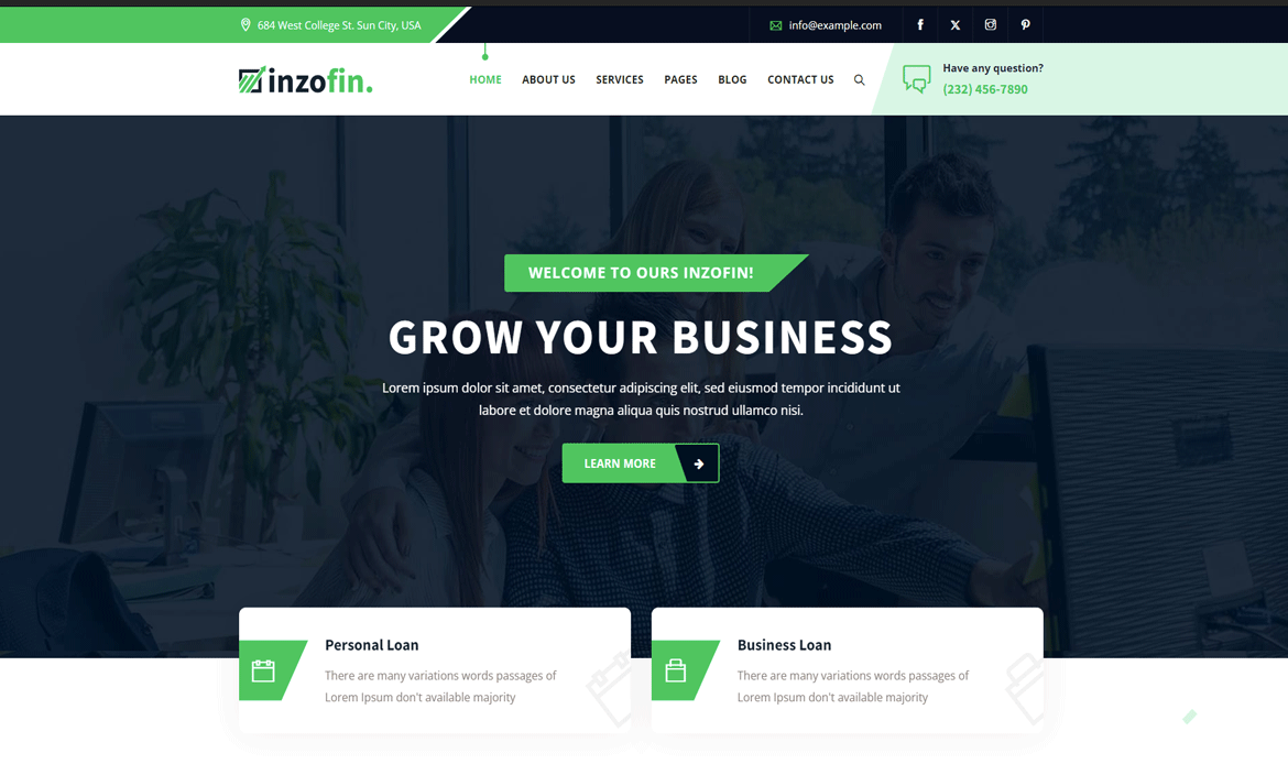 Quick Loans WordPress Themes