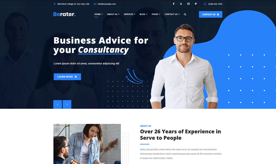 Berater Best WooCommerce Themes