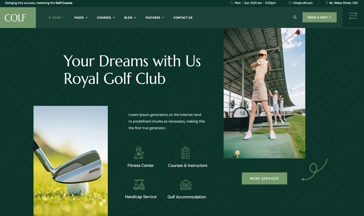 Sports Club & Pro Shop