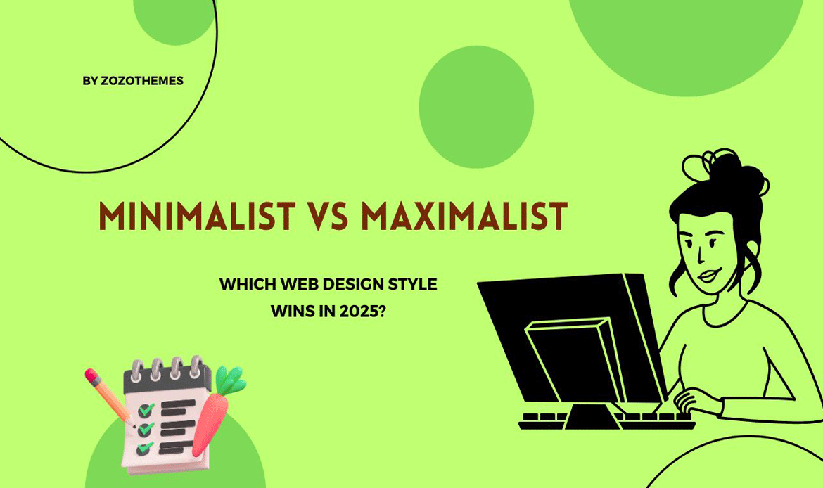 Minimalist vs Maximalist Web Design . Preview Img