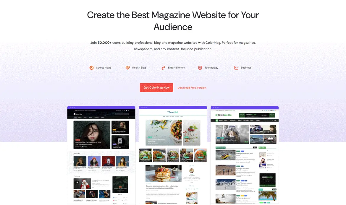 Top Interactive WordPress Theme