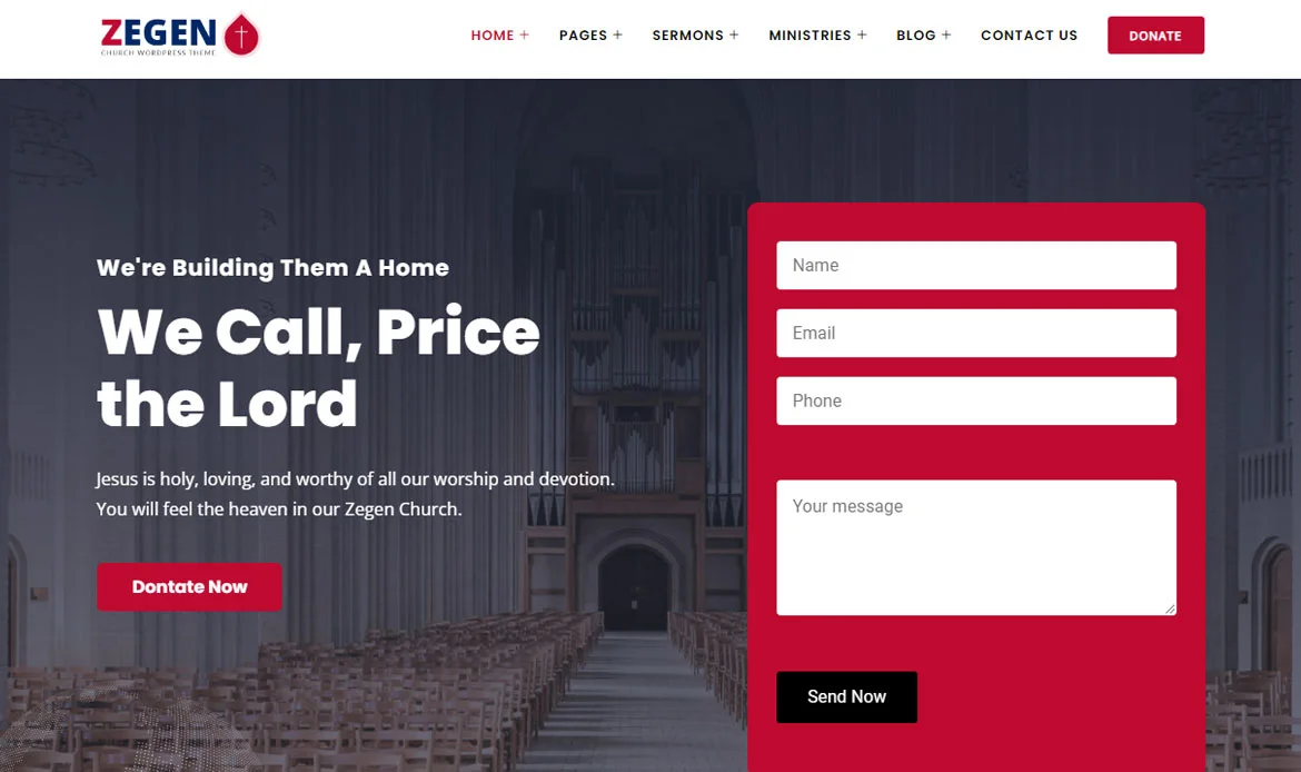High Quality Website Template