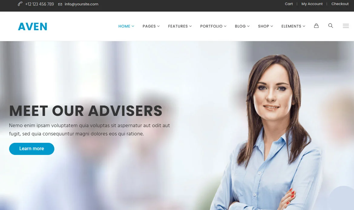 Powerful Digital Agency WordPress Template