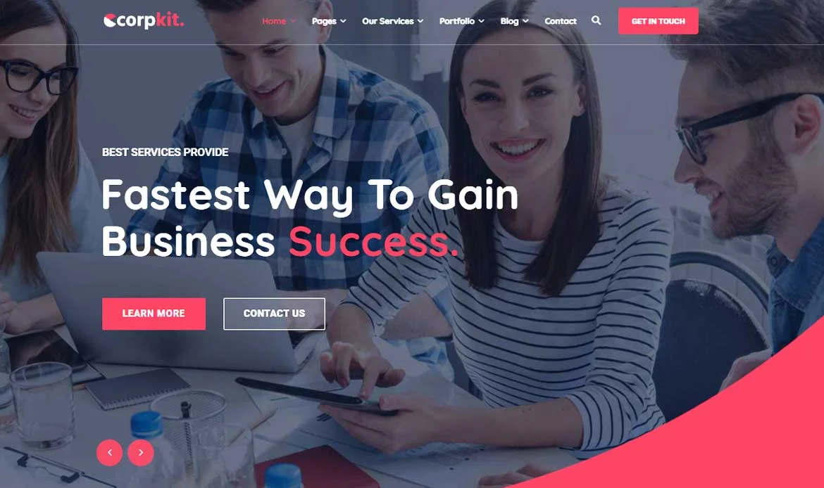Insurance Website Theme