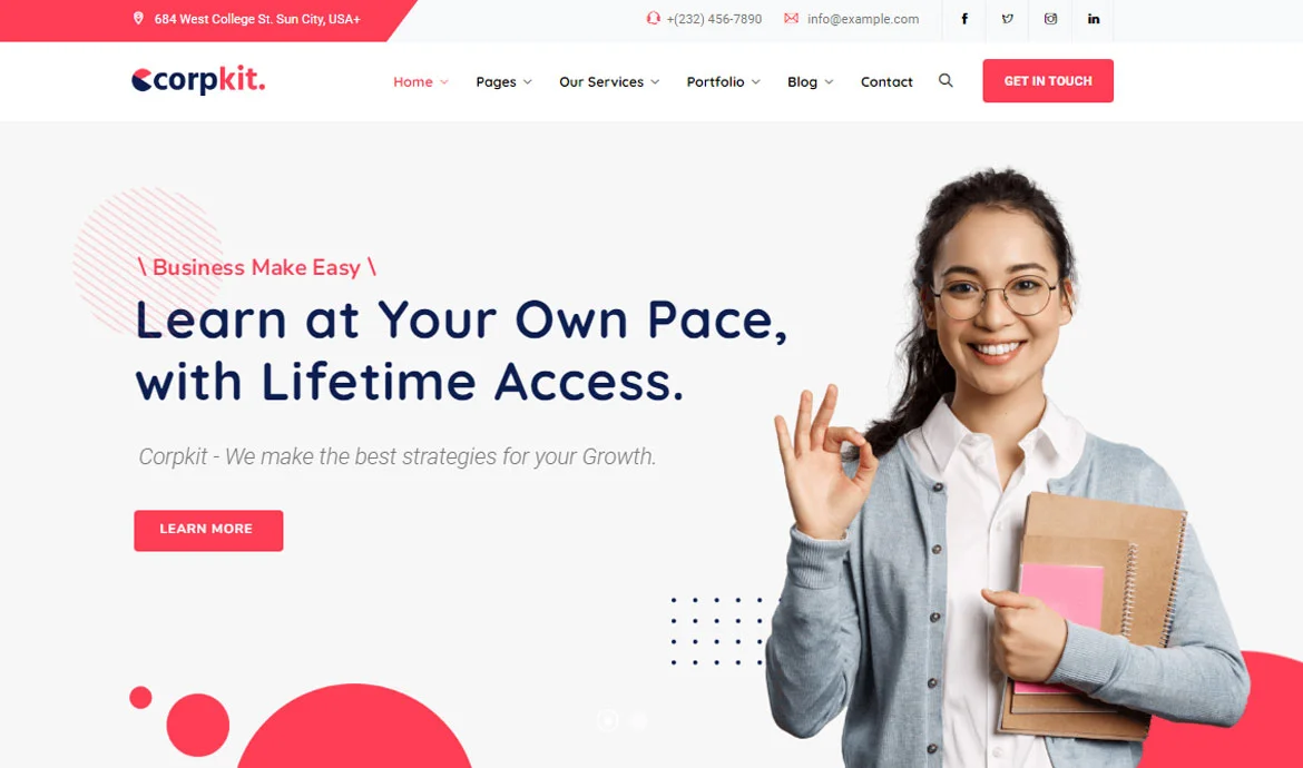 Digital Agency Theme for Website