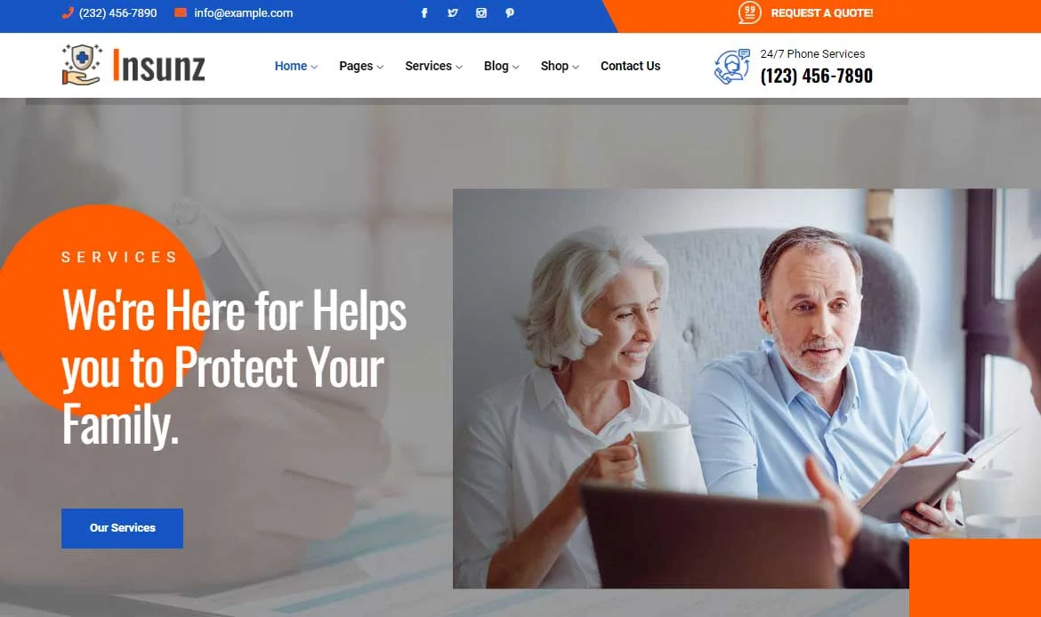 Creative & Trendy Website Theme