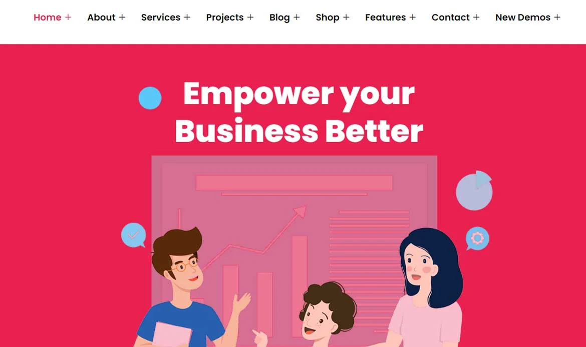 Minimalist Business Theme