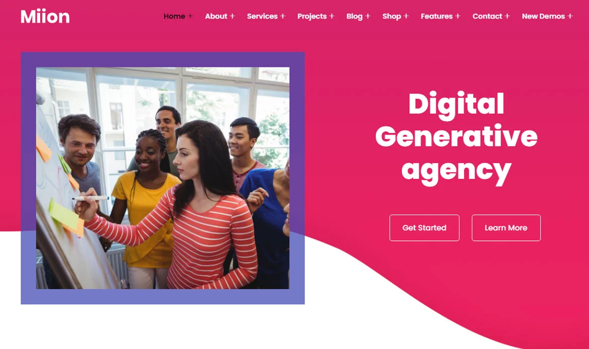 Feature-rich Agency Theme