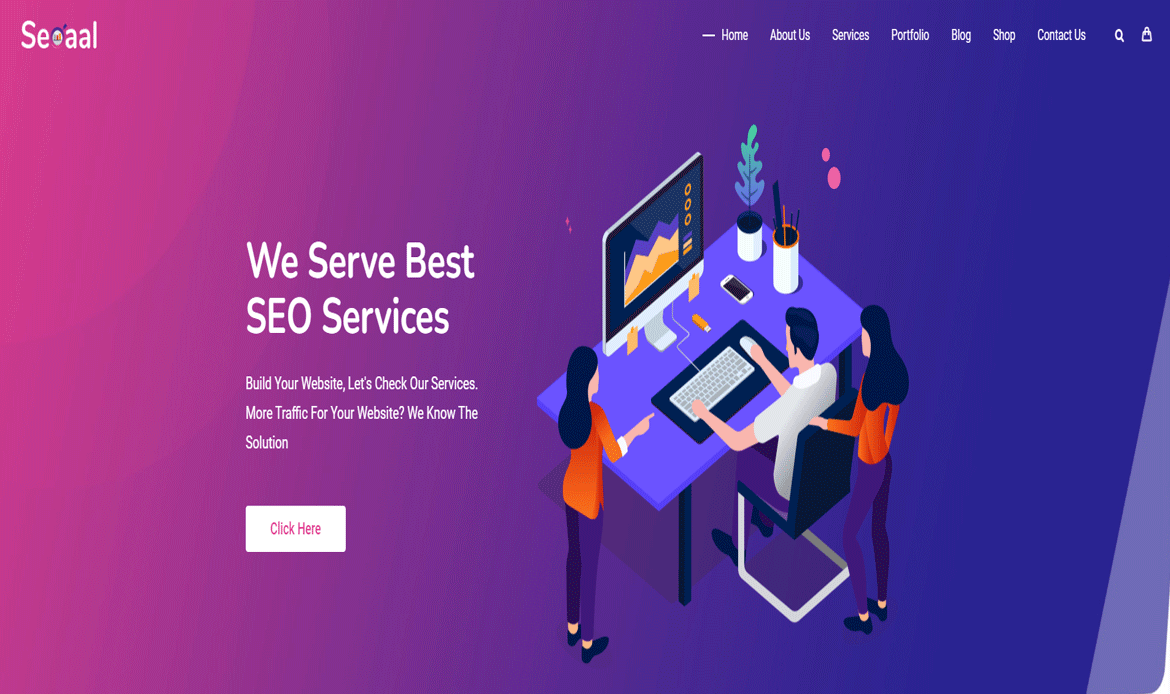 SEO & Digital Marketing Website