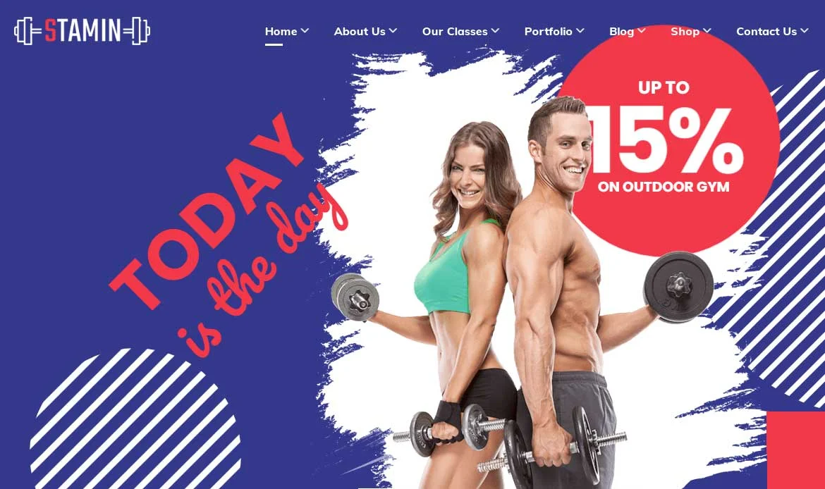 Trendy Theme for Website