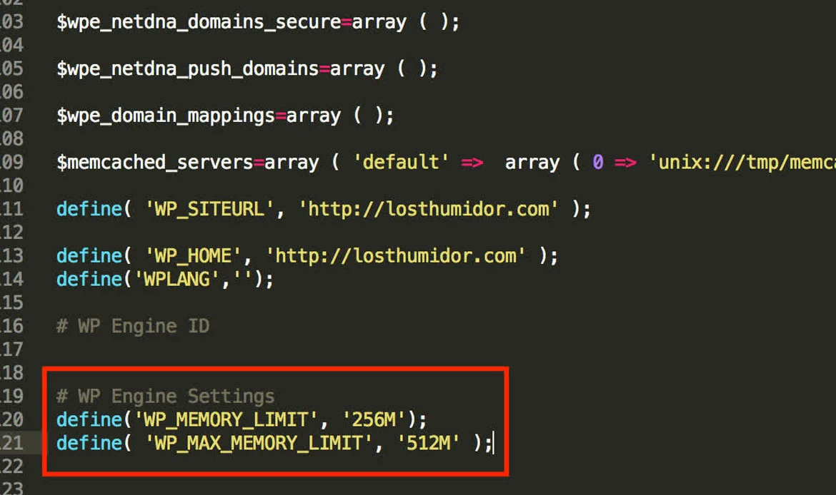 Increase Memory Limit