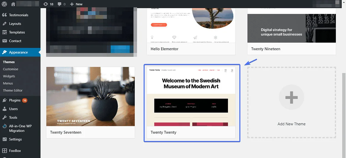 Check for Theme Conflicts