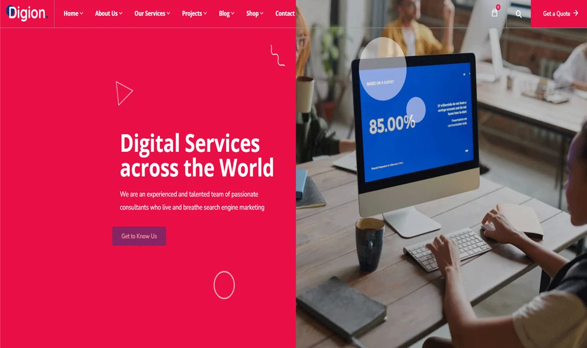 Digion WordPress Website