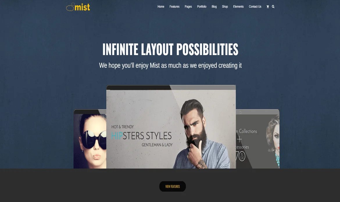 Mist – Multi-Concept Marketing WordPress Theme