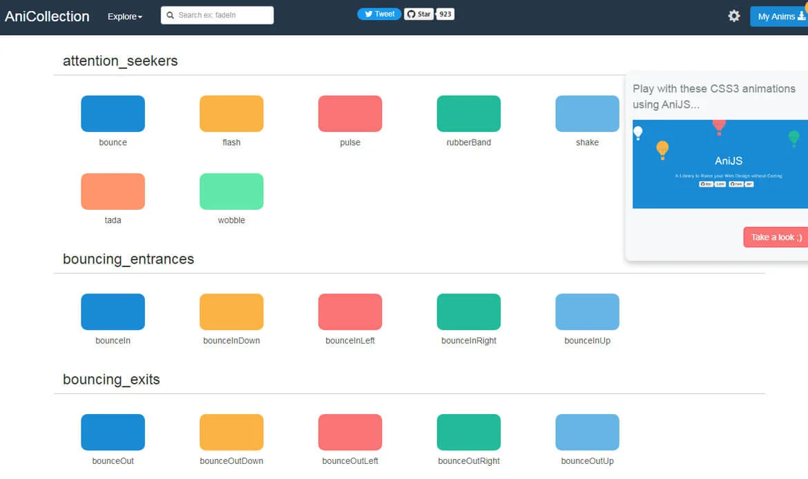 anicollection-free-web-design-tool