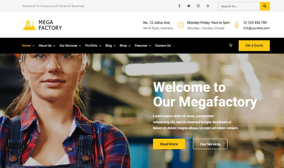 WordPress Popular Theme