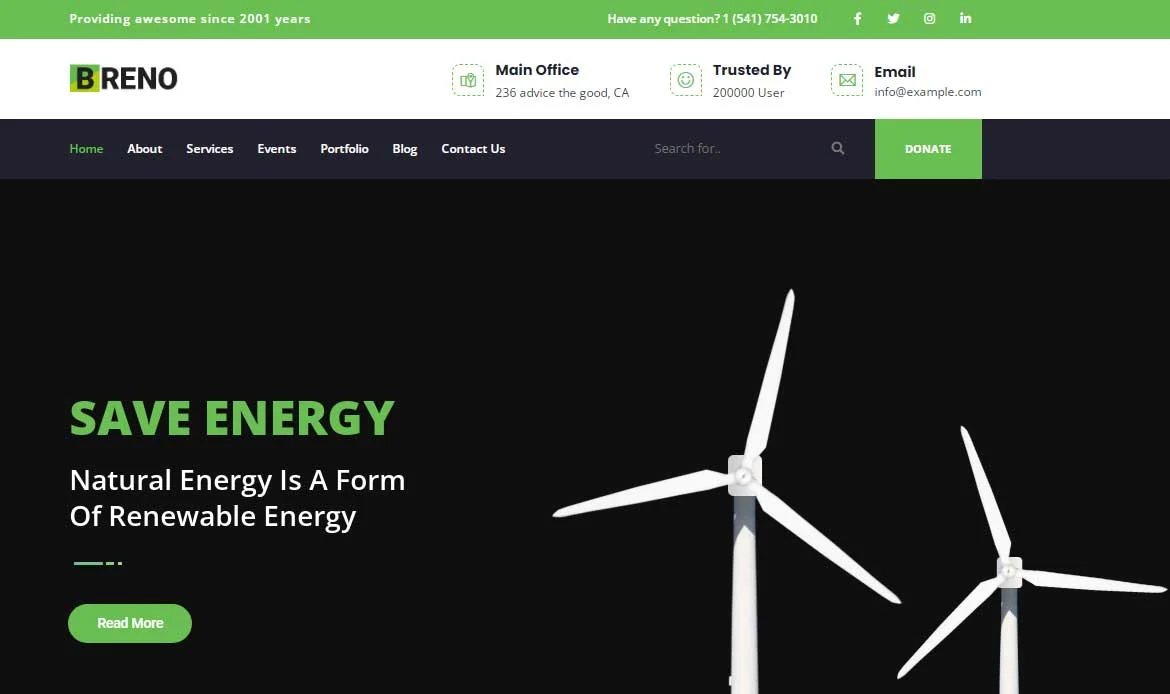 Responsive Breno Theme