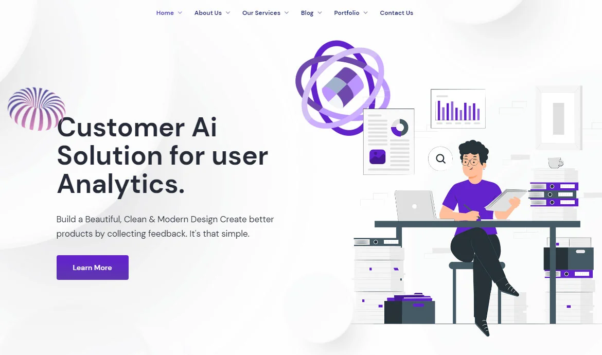 IT Company Website Theme