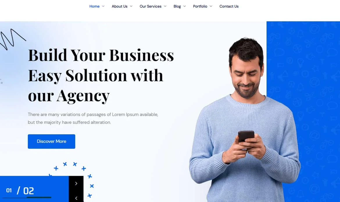 Corporate Minimalist WordPress Theme