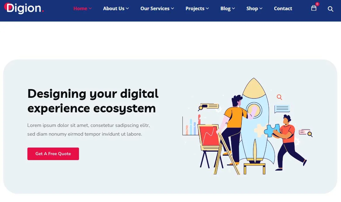 Amazing Bootstrap WordPress Theme