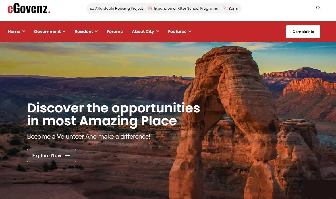 Egovenz Creative WordPress Theme