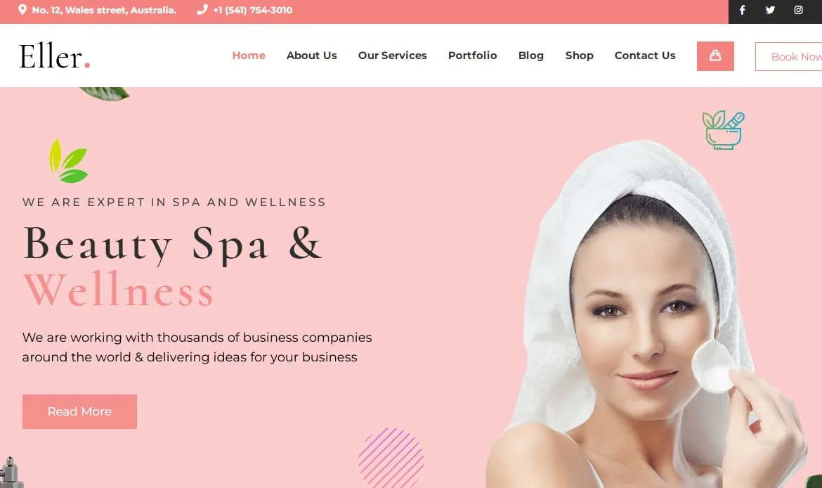 Beautiful Website Theme