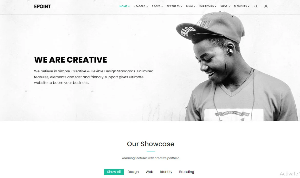 Creative WordPress Website