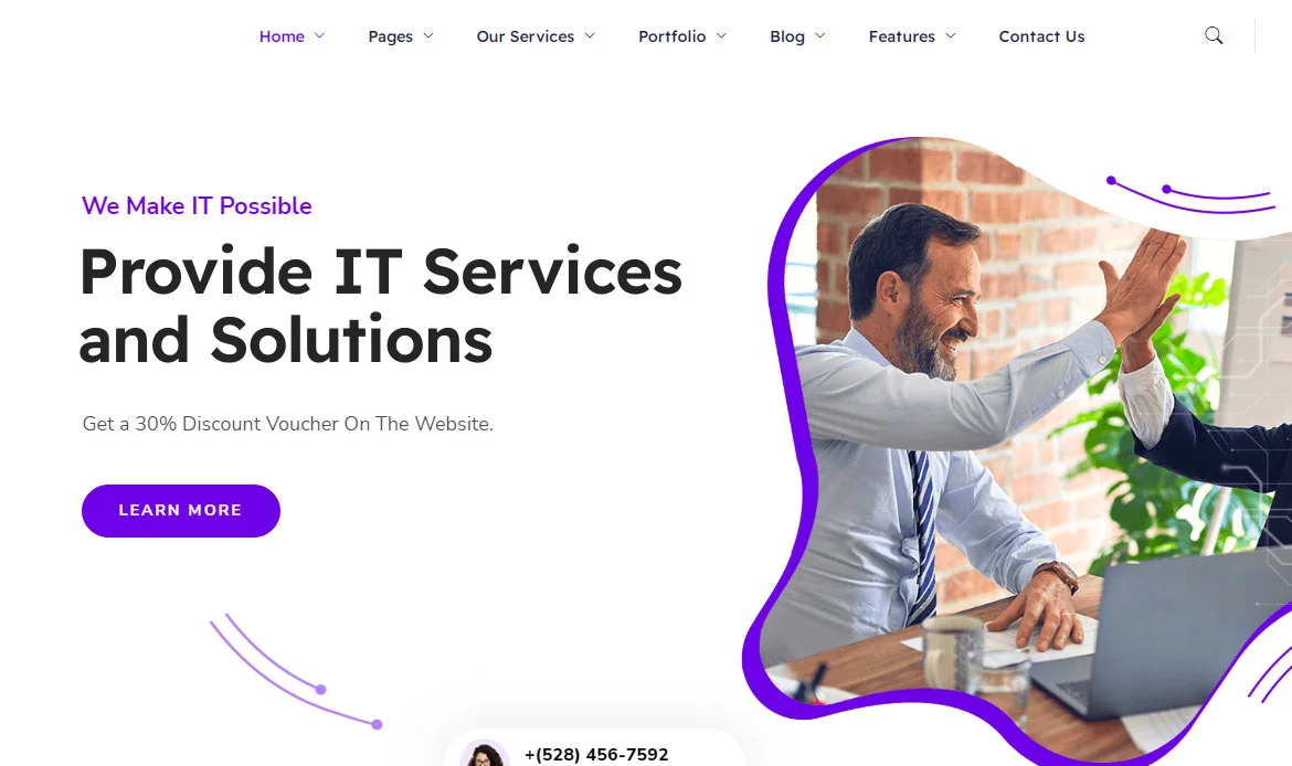 Mobile-Friendly WordPress Theme
