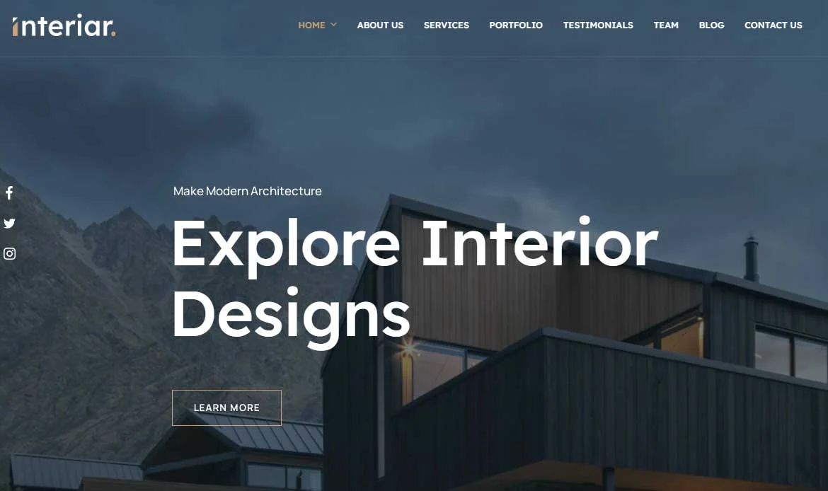 Colorful Theme Website Template