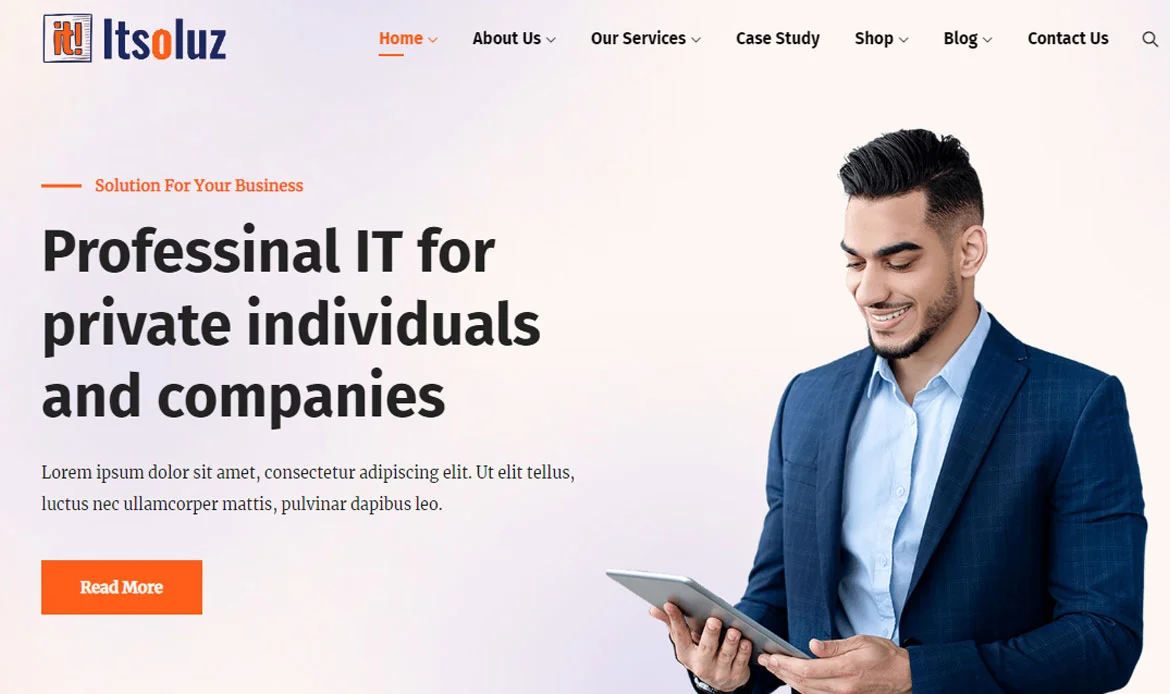 Top Agency Theme for Website
