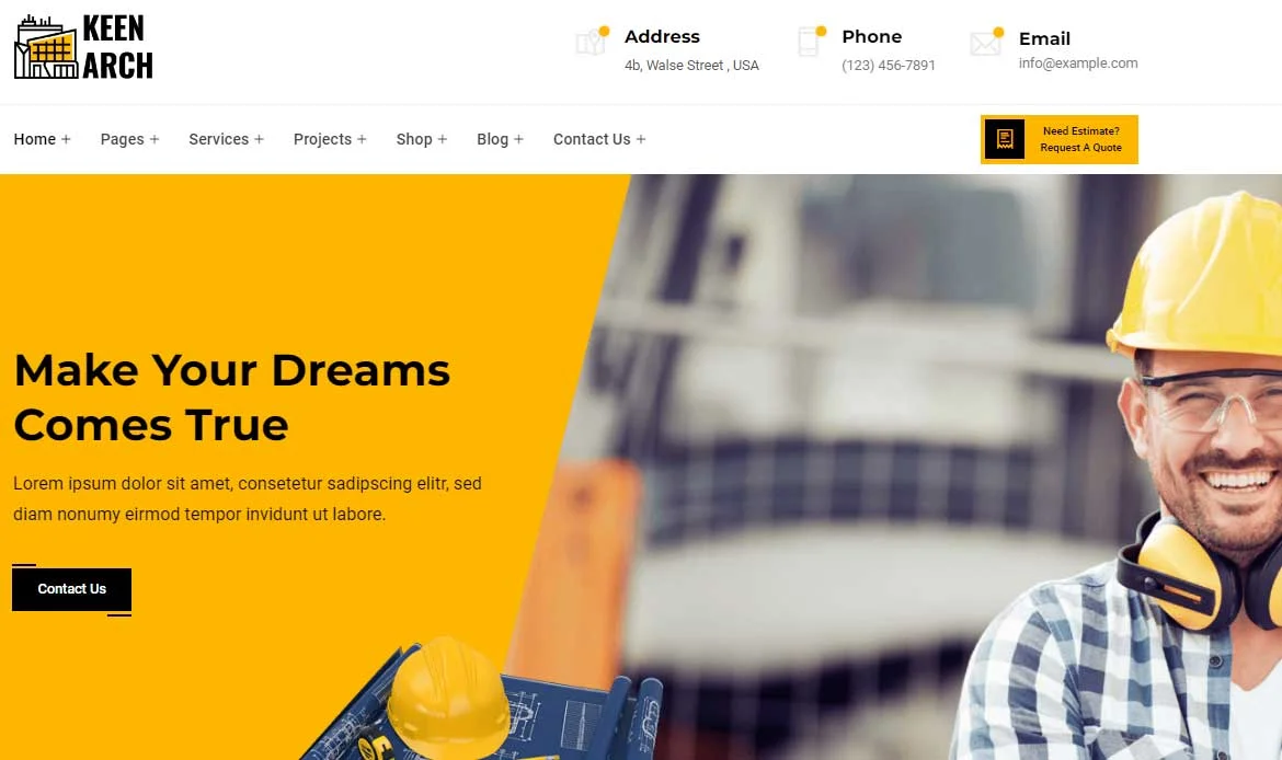 Premium Website Template
