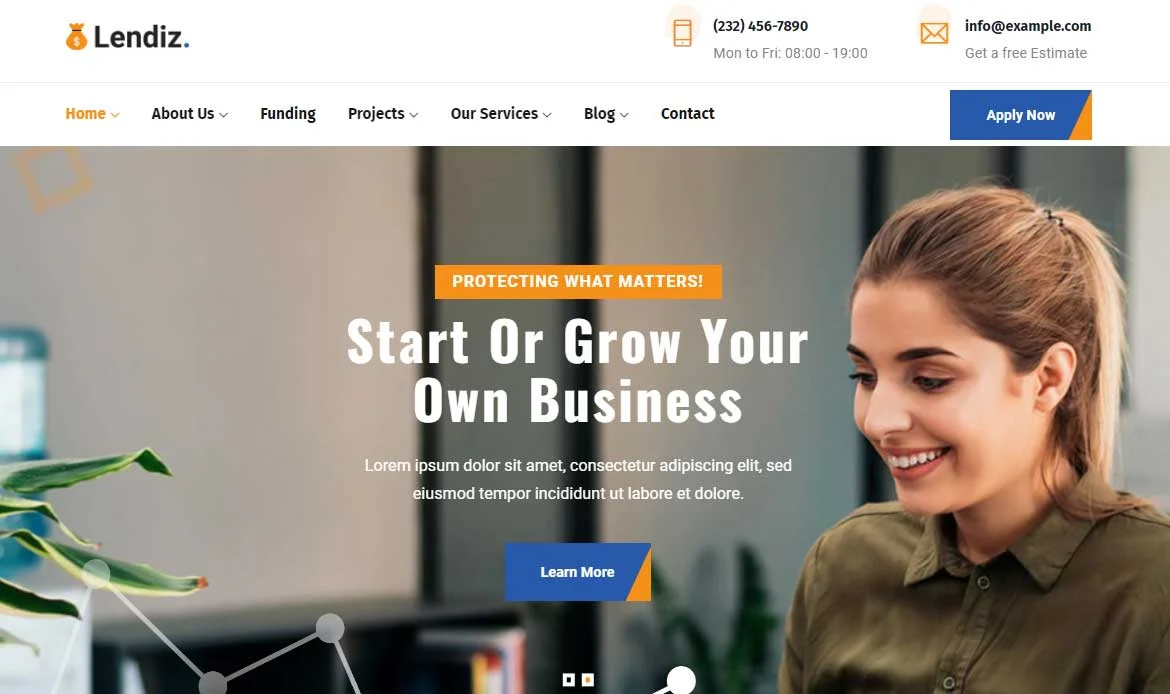 Mobile-Friendly WordPress Template
