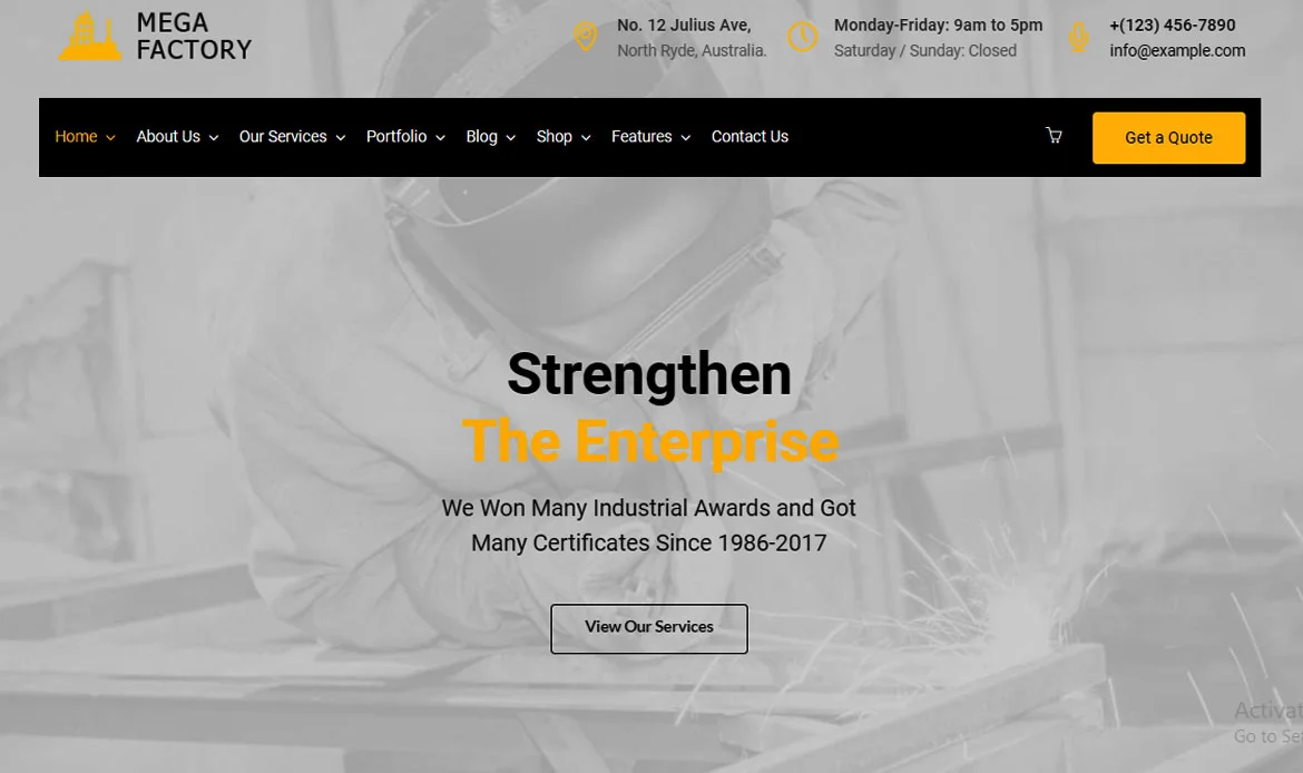 Amazing Interior Website Template