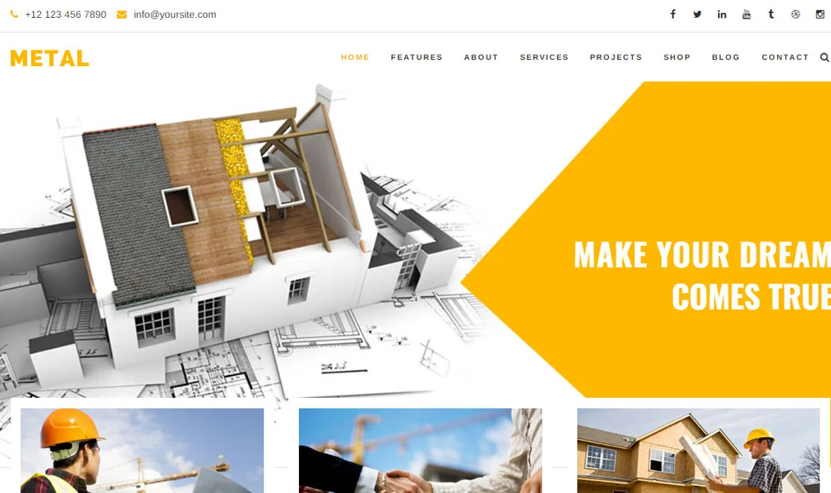 Popular Website Template
