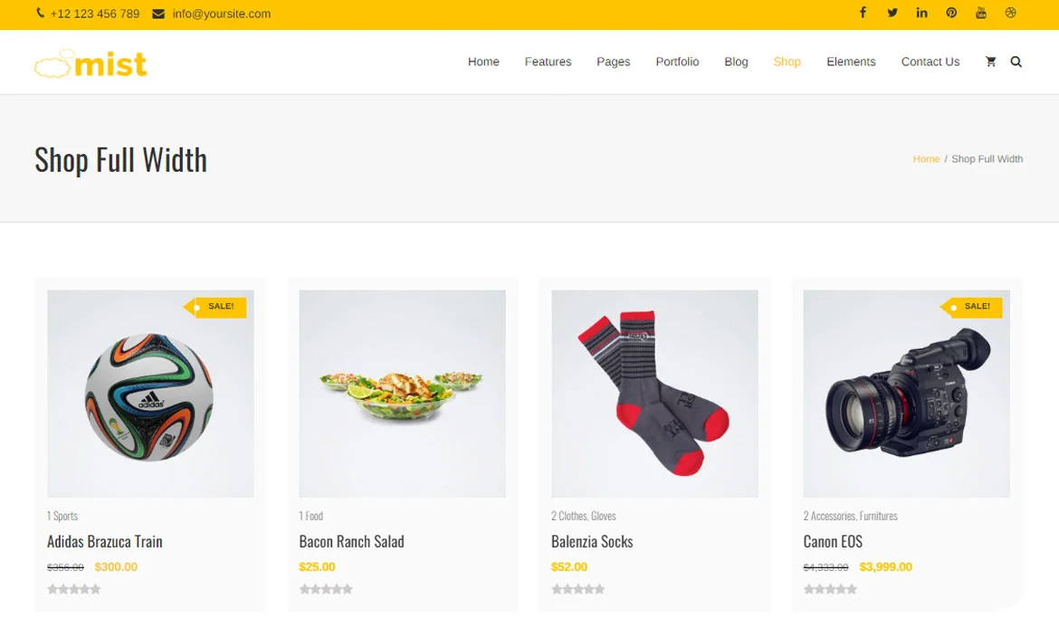 Best eCommerce Template