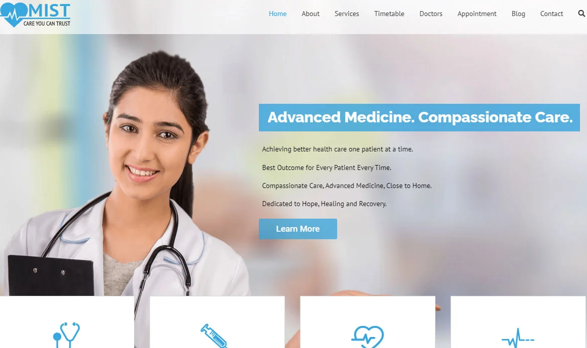 Top Medical WordPress Template