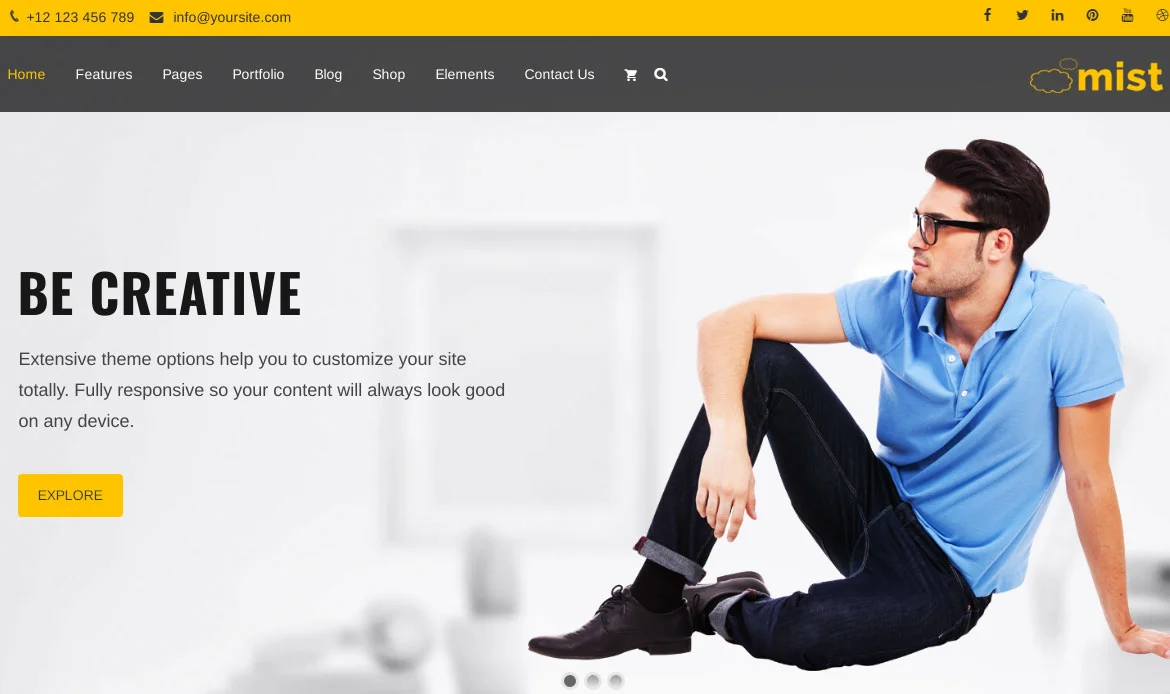 Premium Website Template