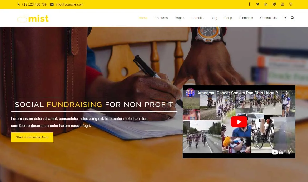Nonprofit WordPress Theme
